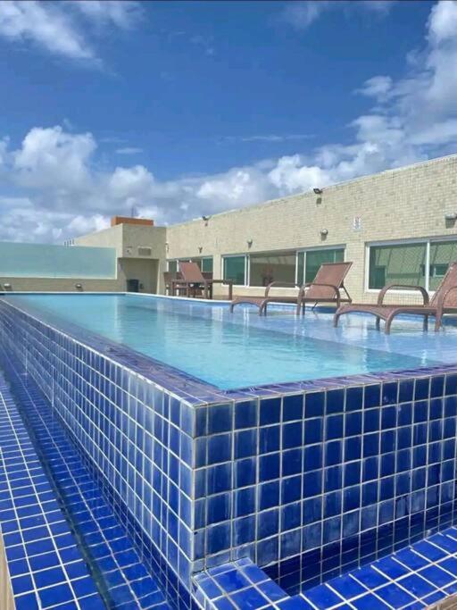 Flat Bello Plaza - Piscina Com Vista Da Orla Cabedelo Exterior foto