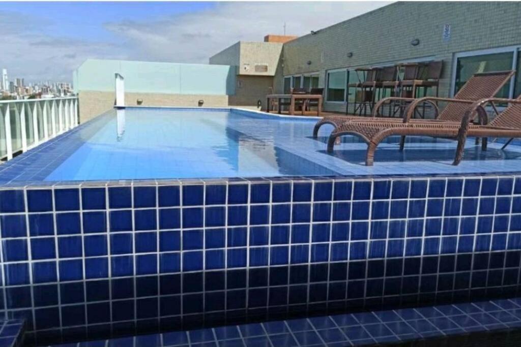 Flat Bello Plaza - Piscina Com Vista Da Orla Cabedelo Exterior foto
